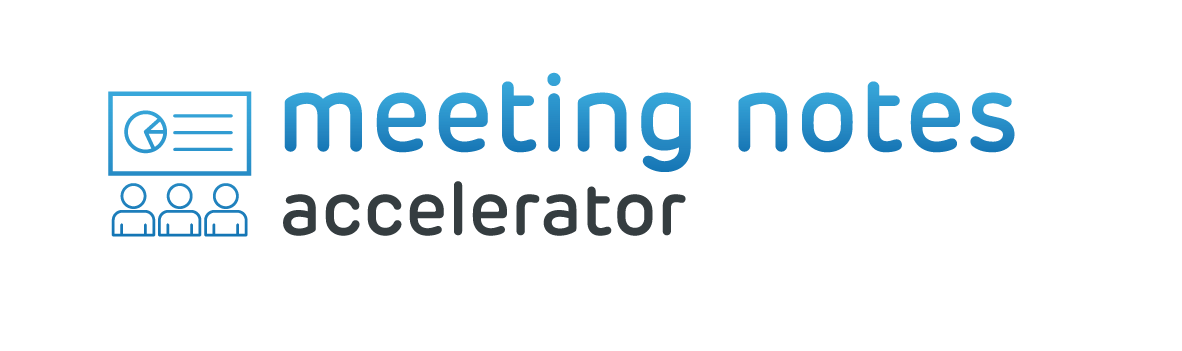 Meeting Notes accelerator for Microsoft Dynamics 365